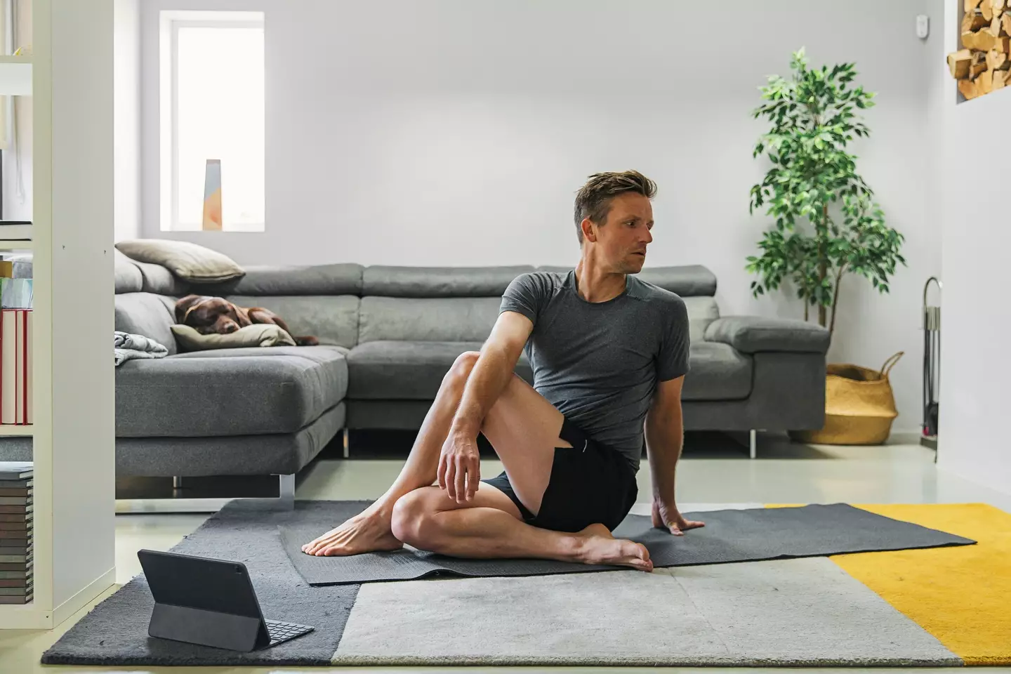 All you have to do is sit down and stand back up unaided (Getty Stock Photos)