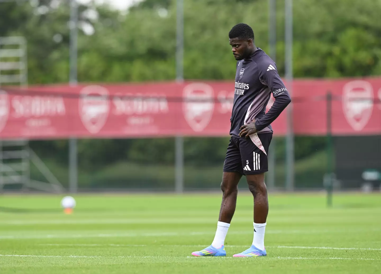 Thomas Partey played for Arsenal between 2020 and 2025 (Stuart MacFarlane/Arsenal FC via Getty Images)