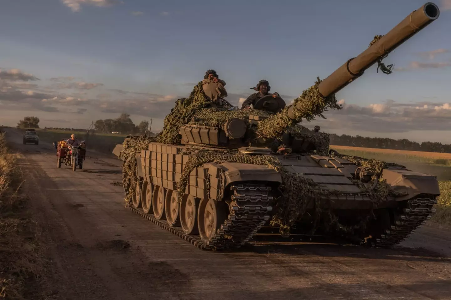 Russia's continued war with Ukraine is a sign of their intent to establish power in Europe, say experts (ROMAN PILIPEY/AFP via Getty Images)