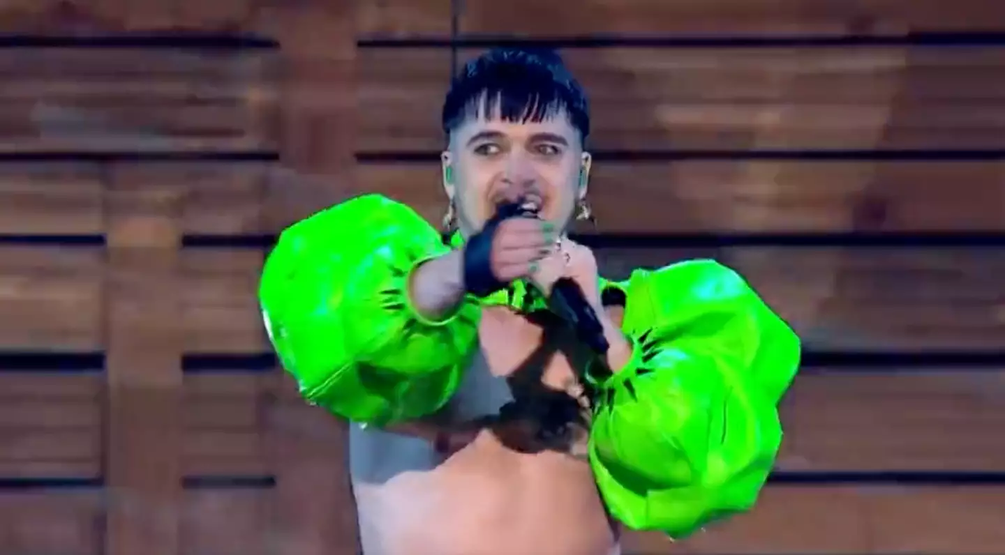 Finnish star Käärijä came second in the voting.