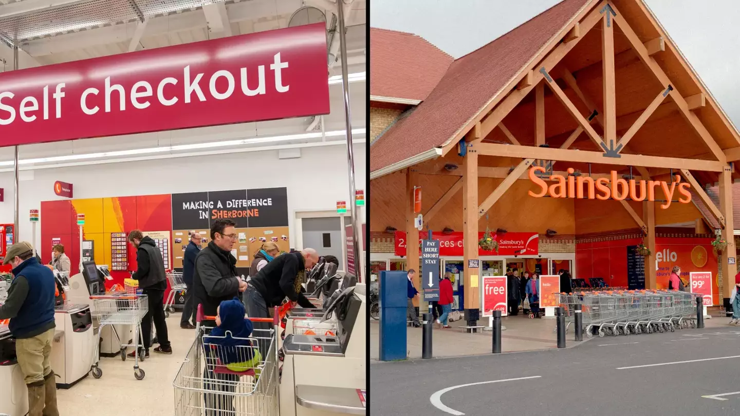 Shoppers are having their bags searched at Sainsbury’s after using self service tills