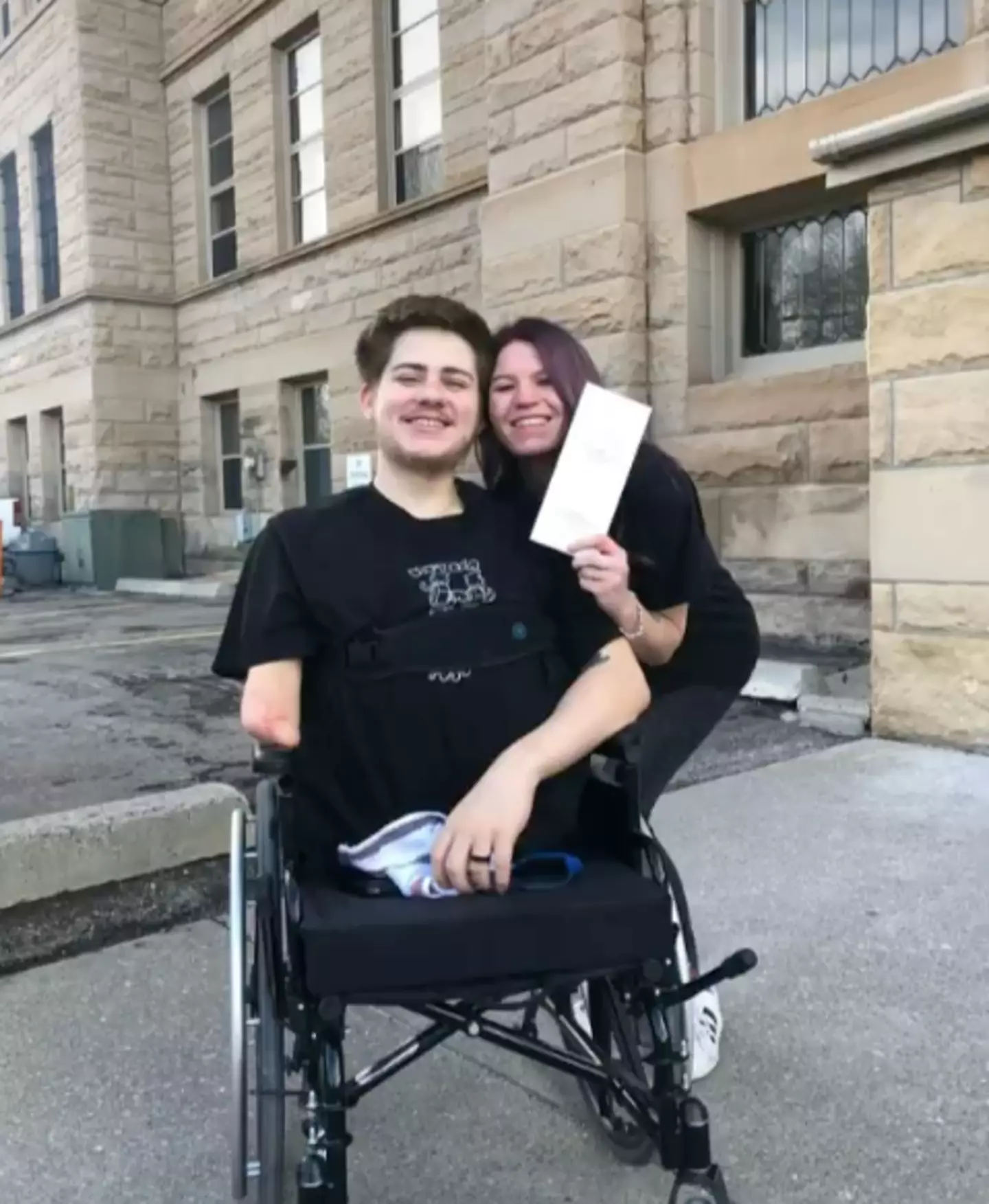 Loren said the thing he misses most is being able to get in his truck and drive (Instagram/@loren.schauers)