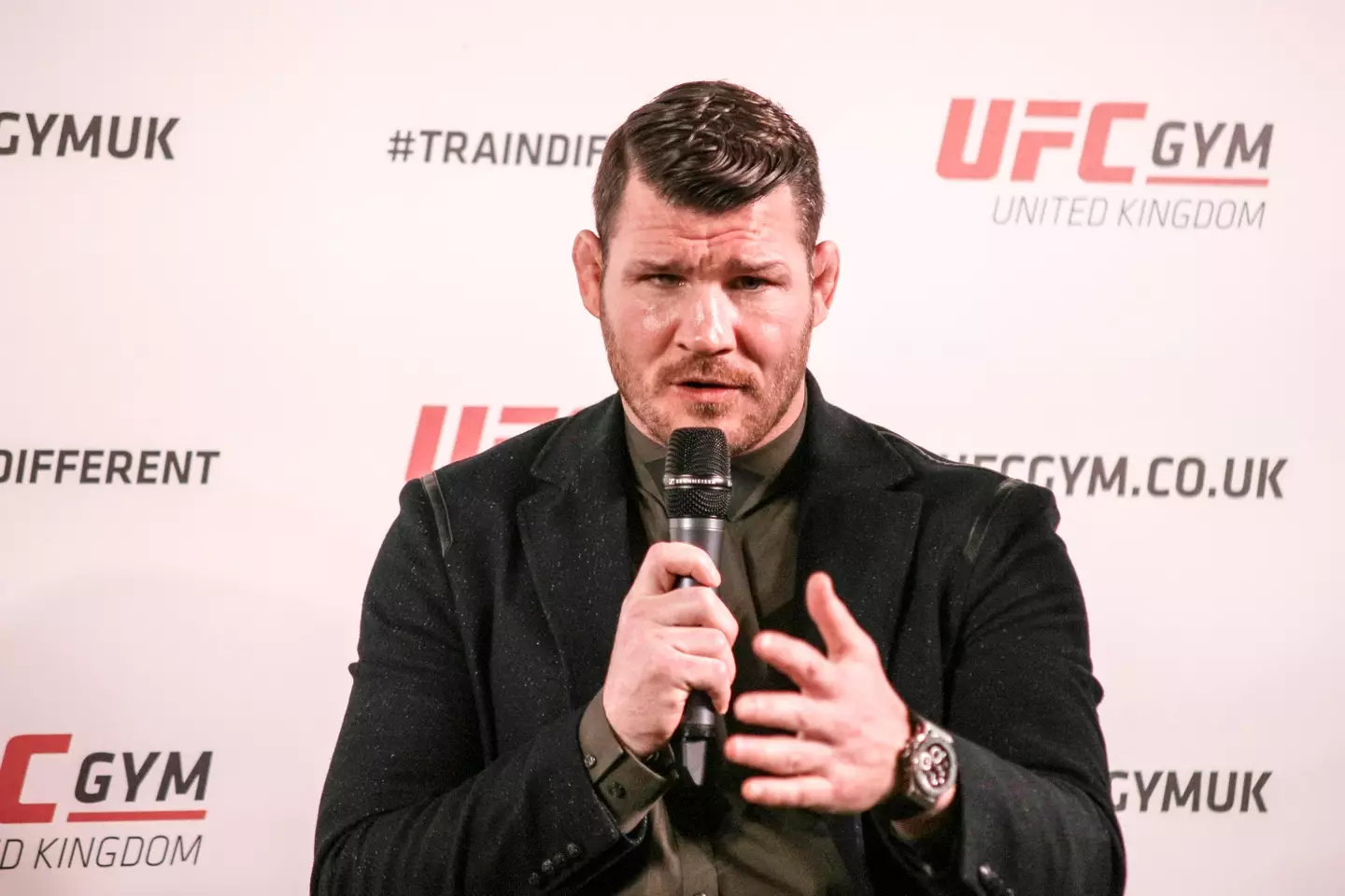 Michael Bisping said Kurt Zouma needs 'a good a** kicking'.