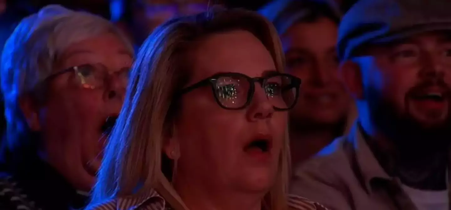 Not to sound like Roy Keane here but when it comes to audience reactions that's their job. (ITV)