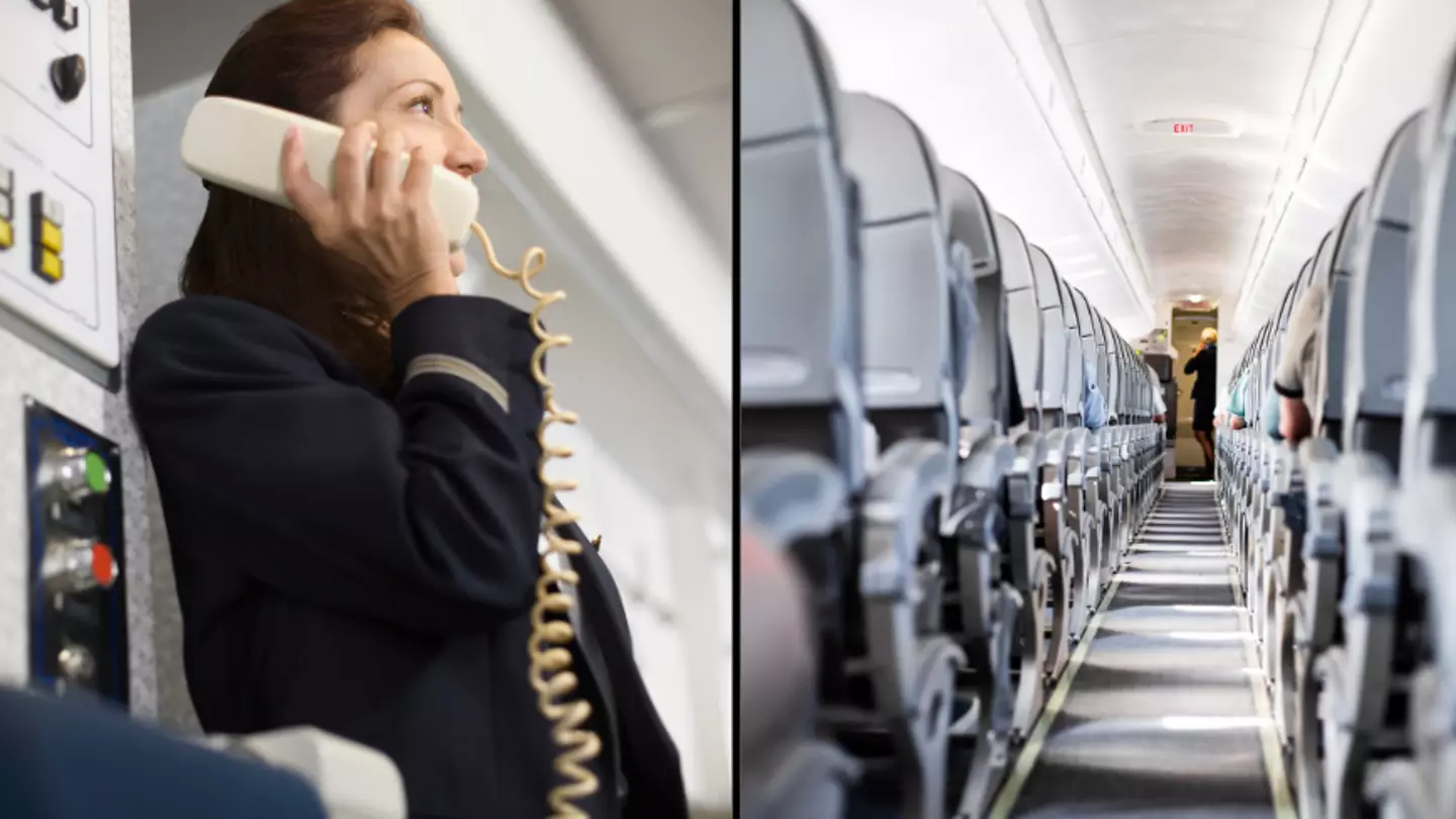 'Scary' reason flight attendants sit on their hands during take-off and landing