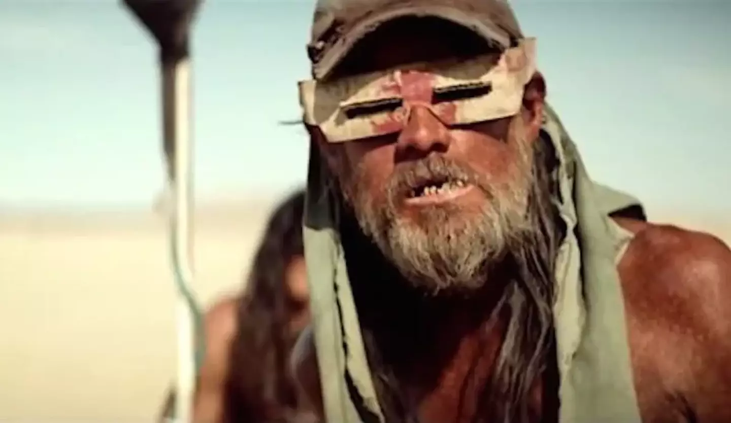 He plays a very odd hermit in the film. (Neon)