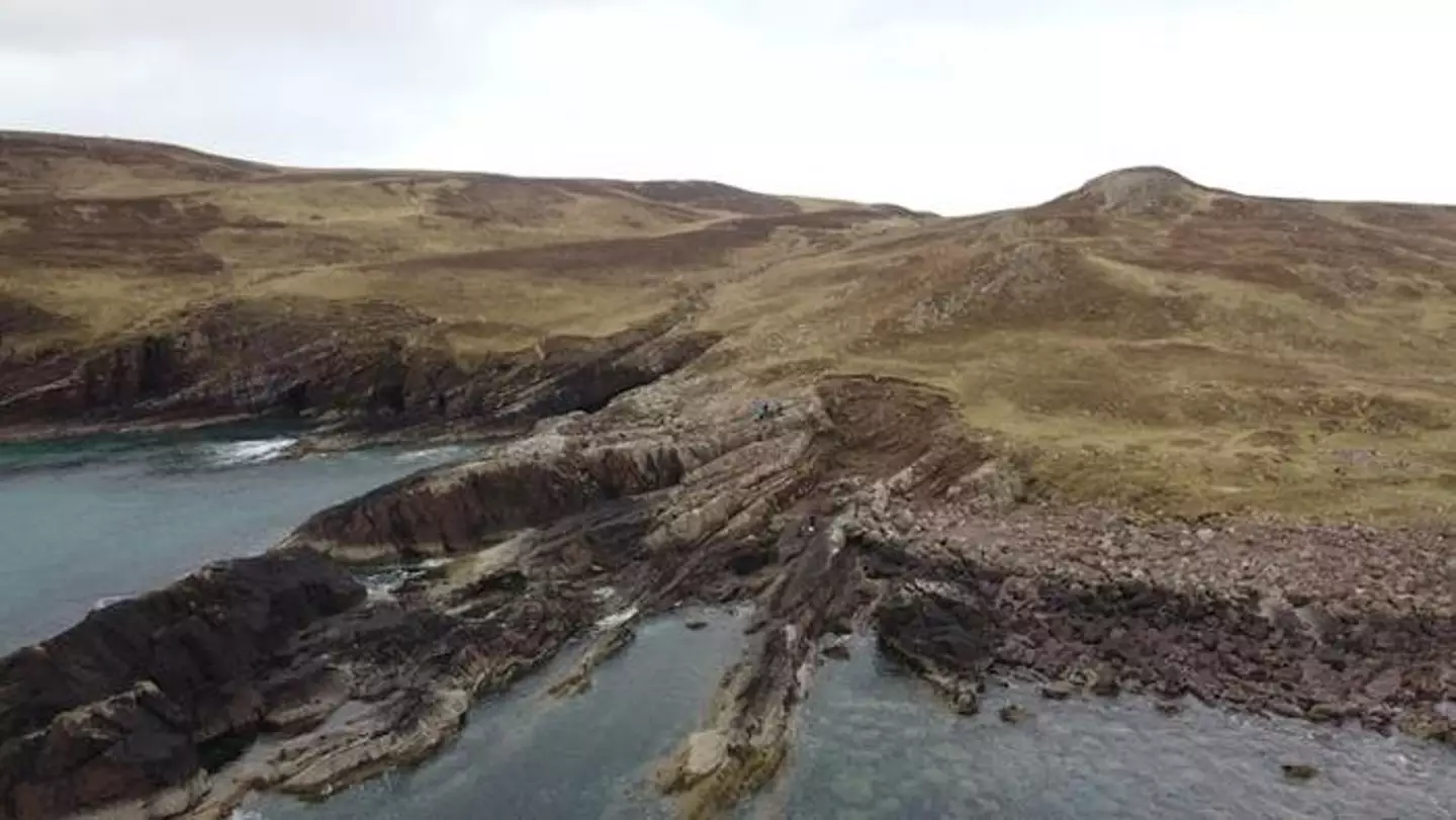 Evidence was found by studying rocks in the Highlands (Tony Prave)