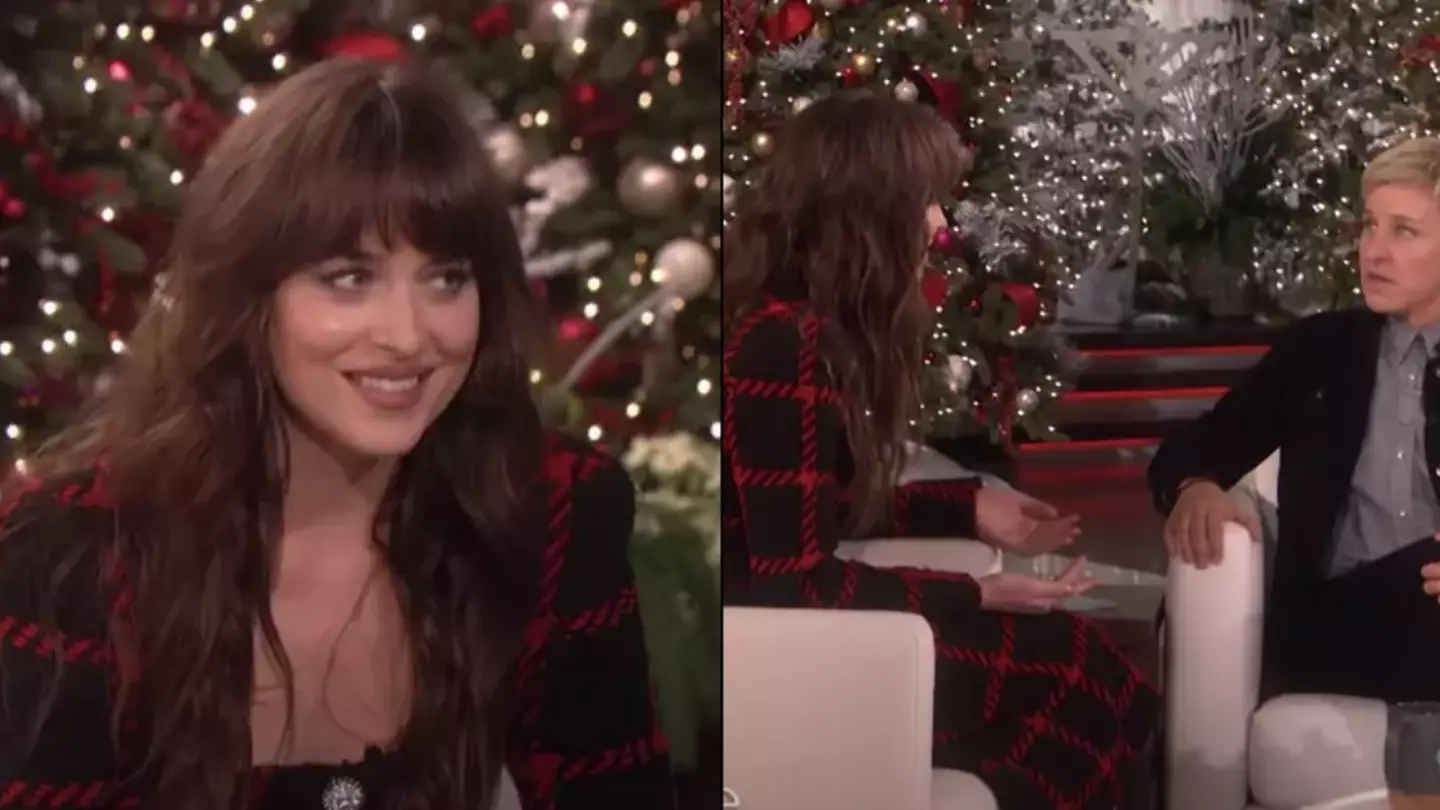 Dakota Johnson reacted to most awkward moment in Ellen Show history when she called host out in front of live audience