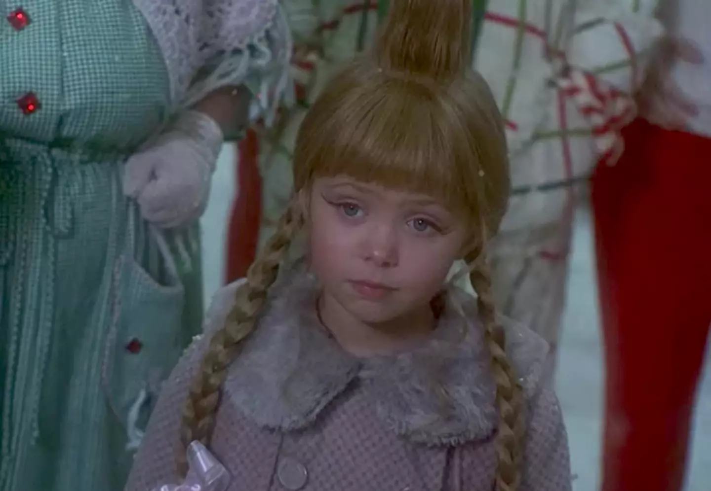 Taylor Momsen as Cindy Lou Who in How The Grinch Stole Christmas.
