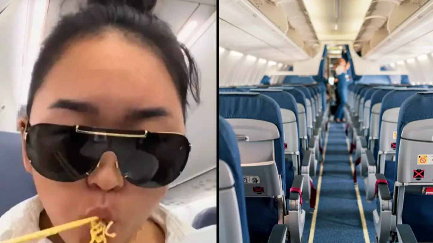 Woman shares ‘hack’ to get free hot meal on flight without buying plane food