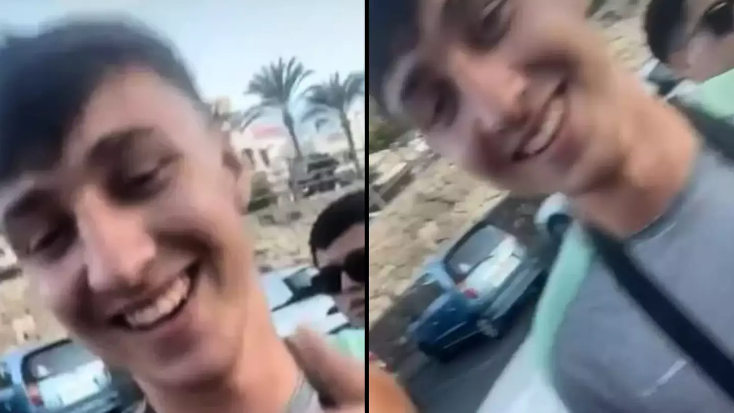 Last Snapchat released of British teen Jay Slater before he went missing in Tenerife