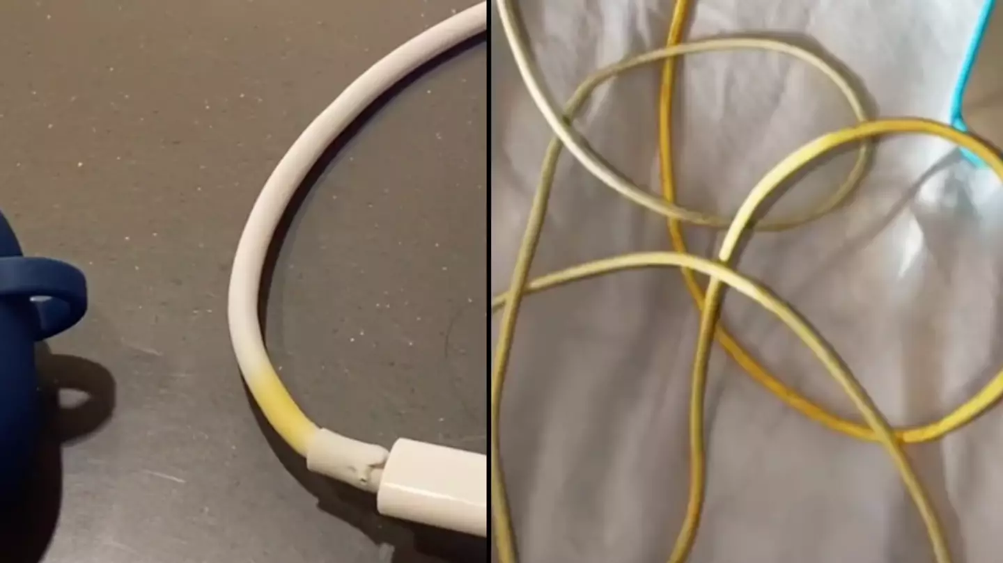 Annoying reason your laptop charger might be turning yellow