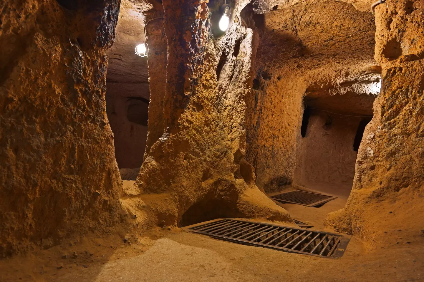 Derinkyu underground city.