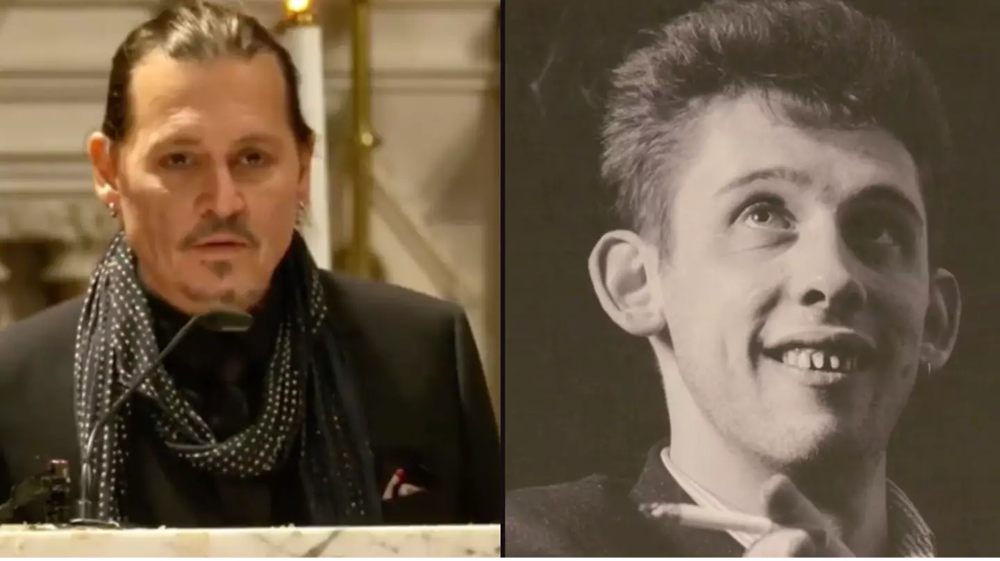 Johnny Depp gives speech at funeral of Shane MacGowan