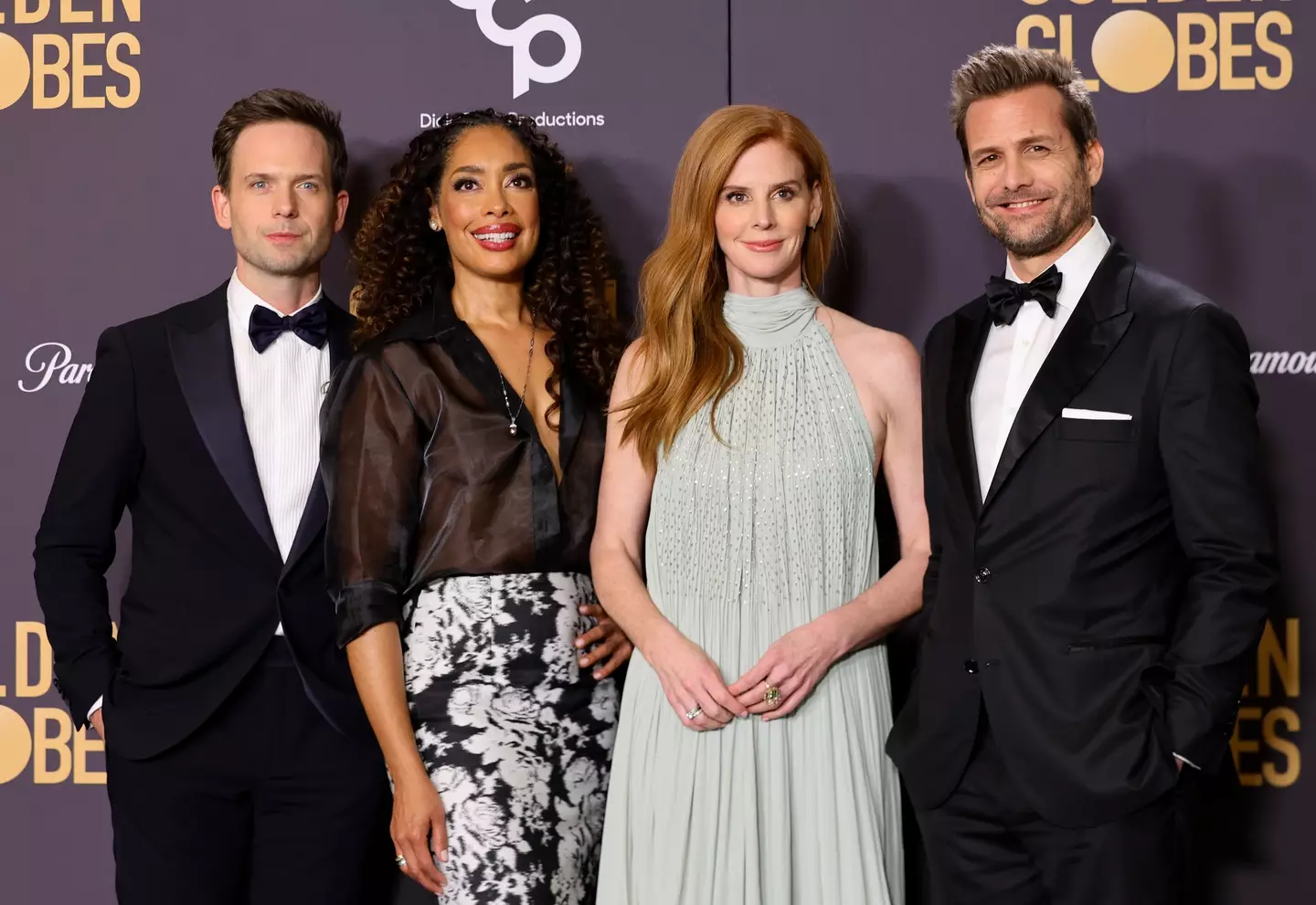 Meghan Markle didn't make the Suits reunion at the Golden Globes in January this year (Matt Winkelmeyer/WireImage)