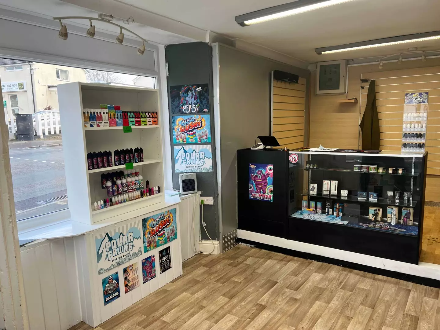 The store opened earlier this week.