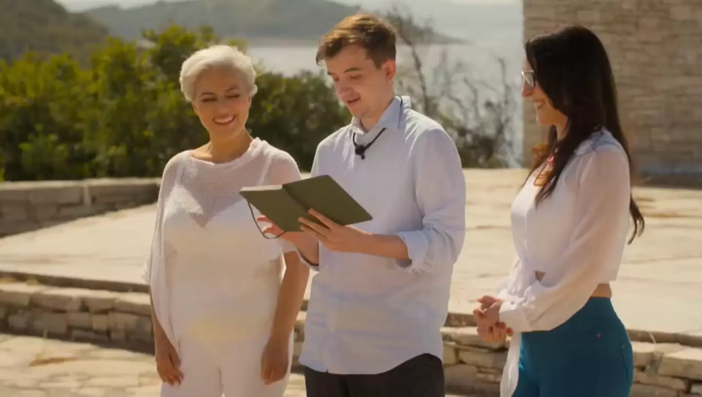 Danielle (left) and Celeste (right) who run the retreat (Channel 4)