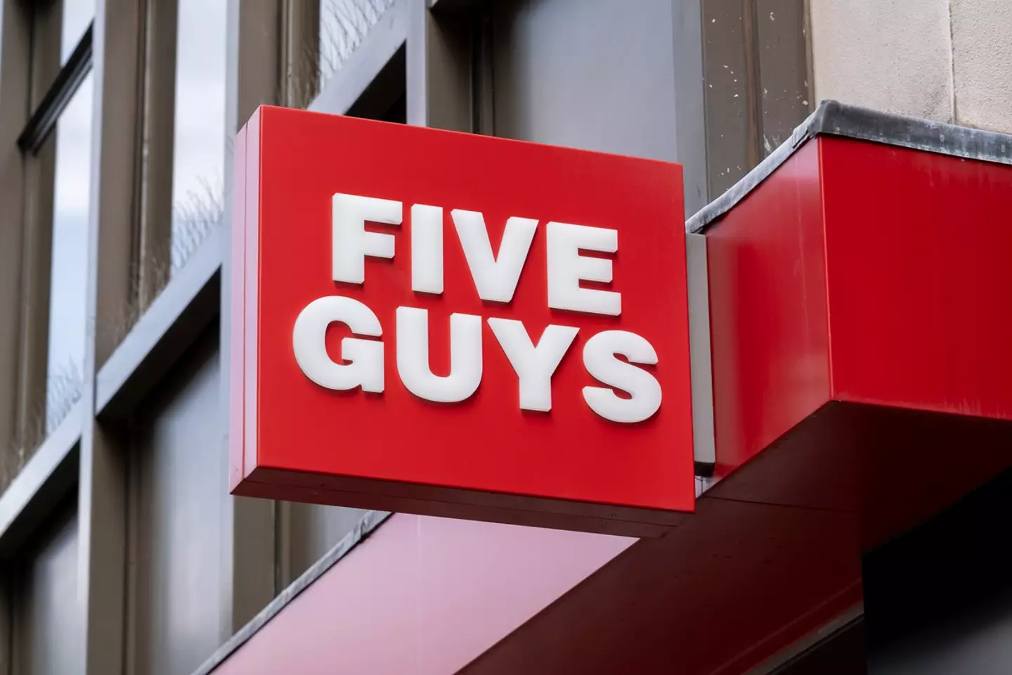Five Guys is a popular chain.