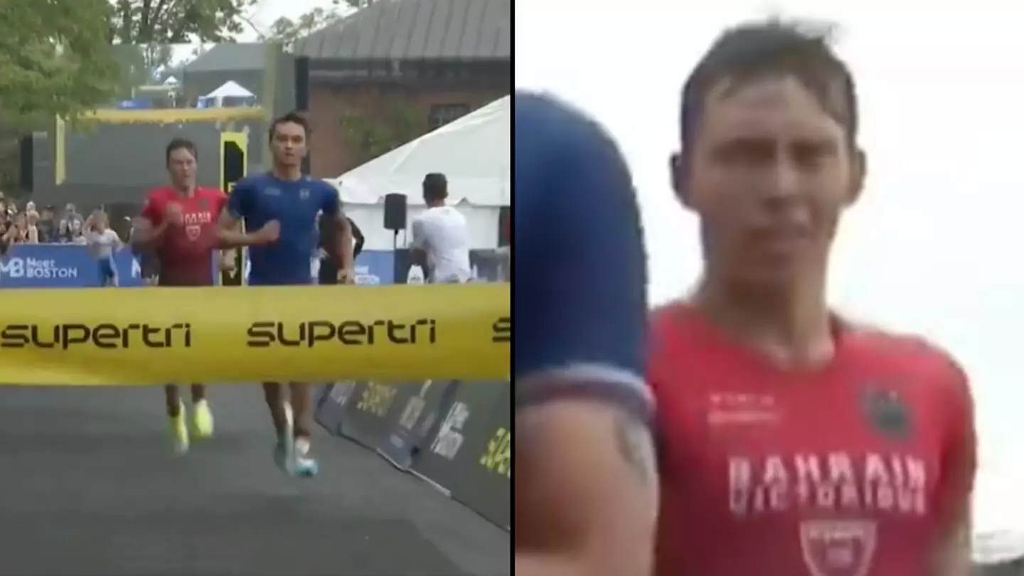 Alex Yee’s Olympic rival fuming at what he did when crossing the line after beating him again