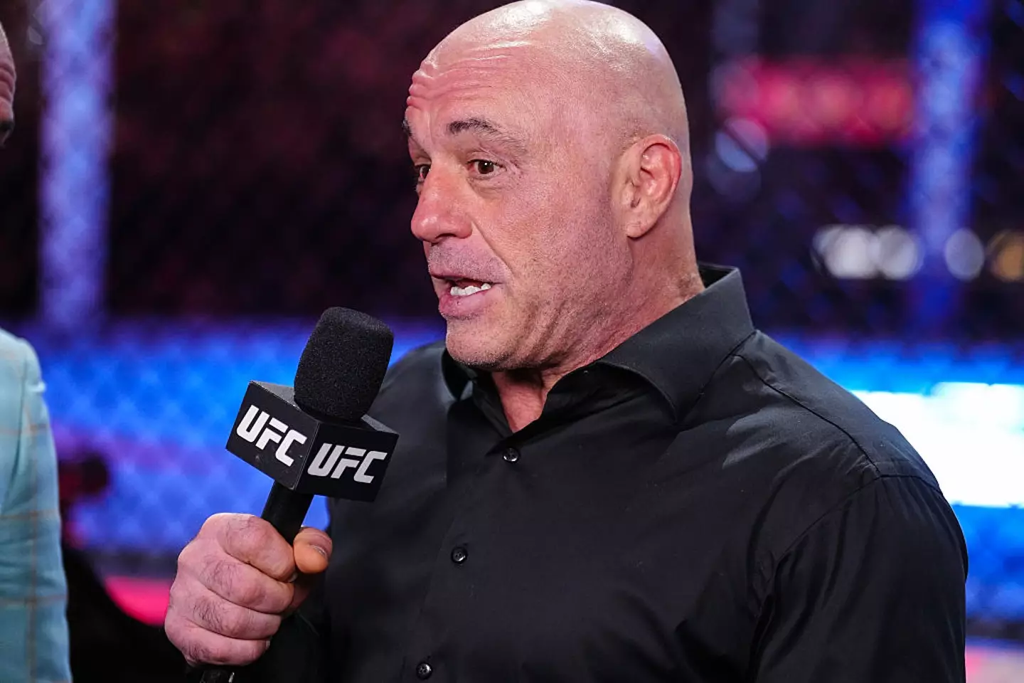 Joe Rogan's early routines definitely needed some work (Jeff Bottari/Zuffa LLC)