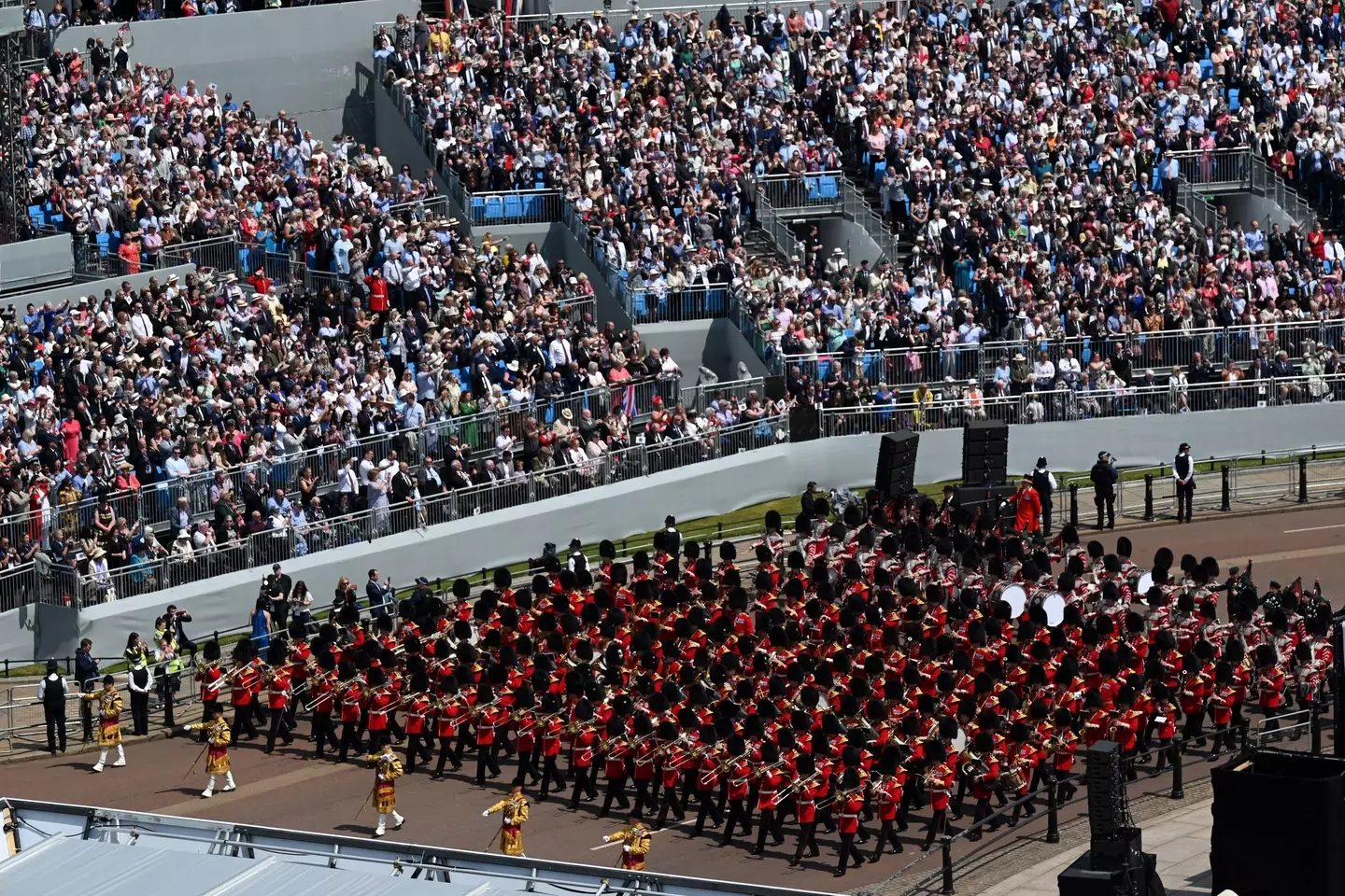 The Trooping the Colour took place earlier today.