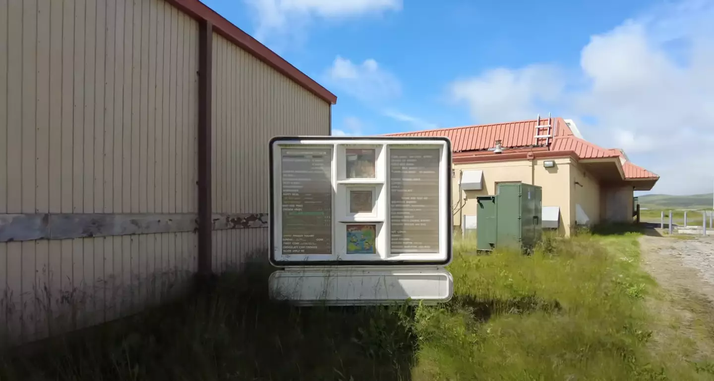 The McDonald's has been abandoned since the 90s.