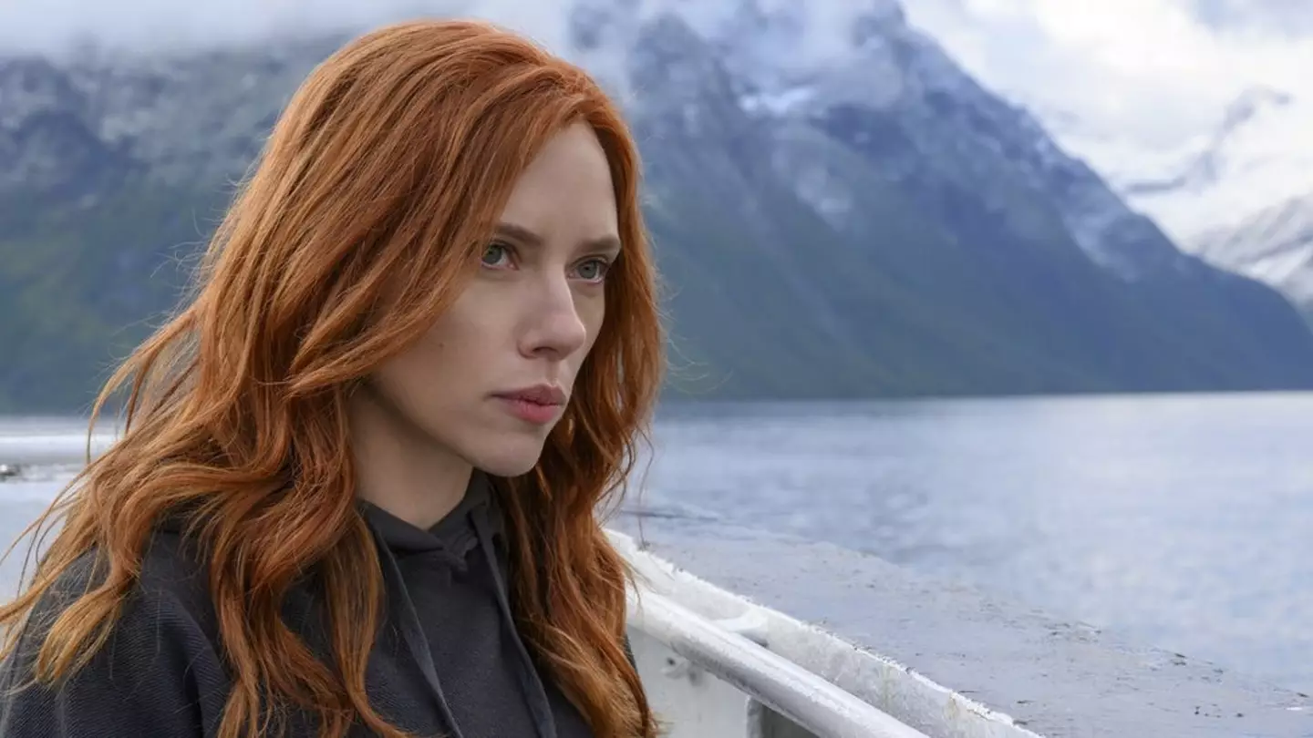 Johansson stars as Black Widow in the Marvel Cinematic Universe.