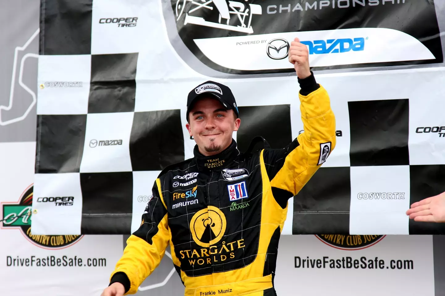 Frankie Muniz has been into racing for a while.