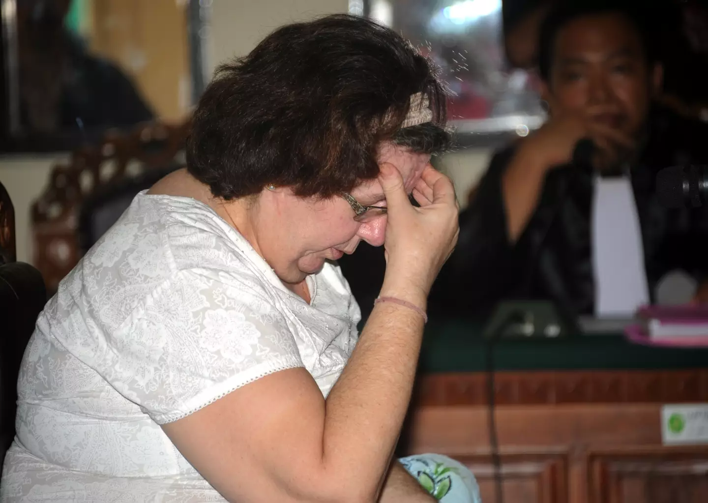 Lindsay Sandiford was given a death sentence in Bali (SONNY TUMBELAKA/AFP/GettyImages)