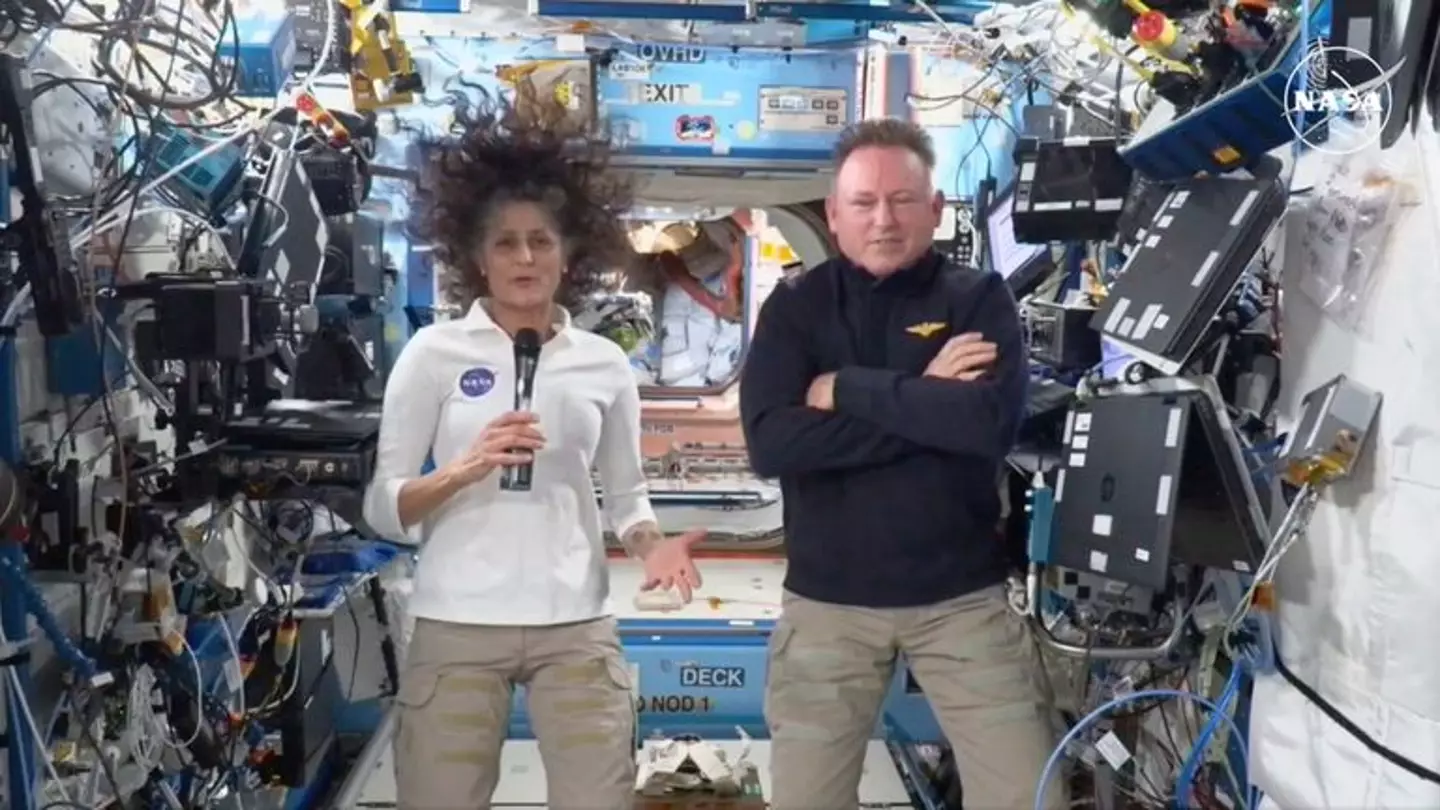 The astronauts have been in space for a lot longer than initially planned (NASA)