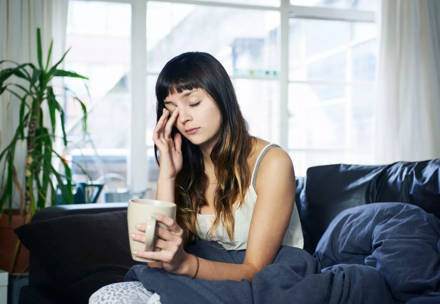 Having eye floaters could be a sign to look out for (Getty Stock Photo)