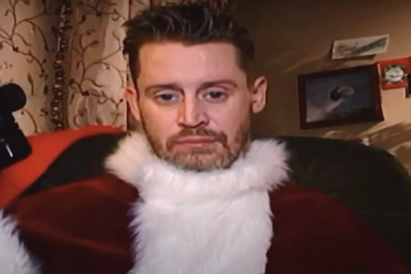 Why is Kevin McCallister dressed as Santa? (Instagram/kimkardashian)