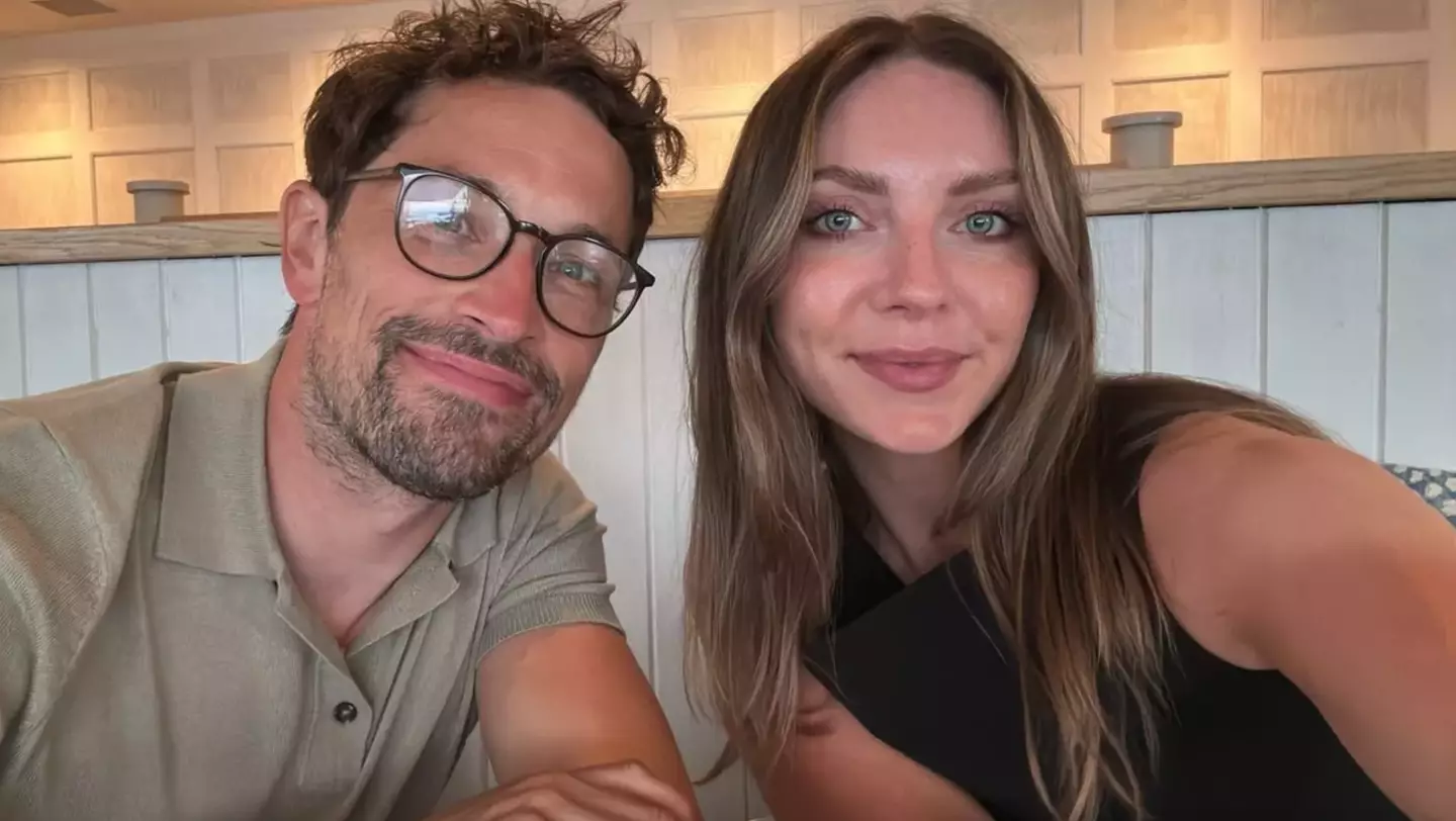 James with his girlfriend, Rachel Jones (PA Real Life)