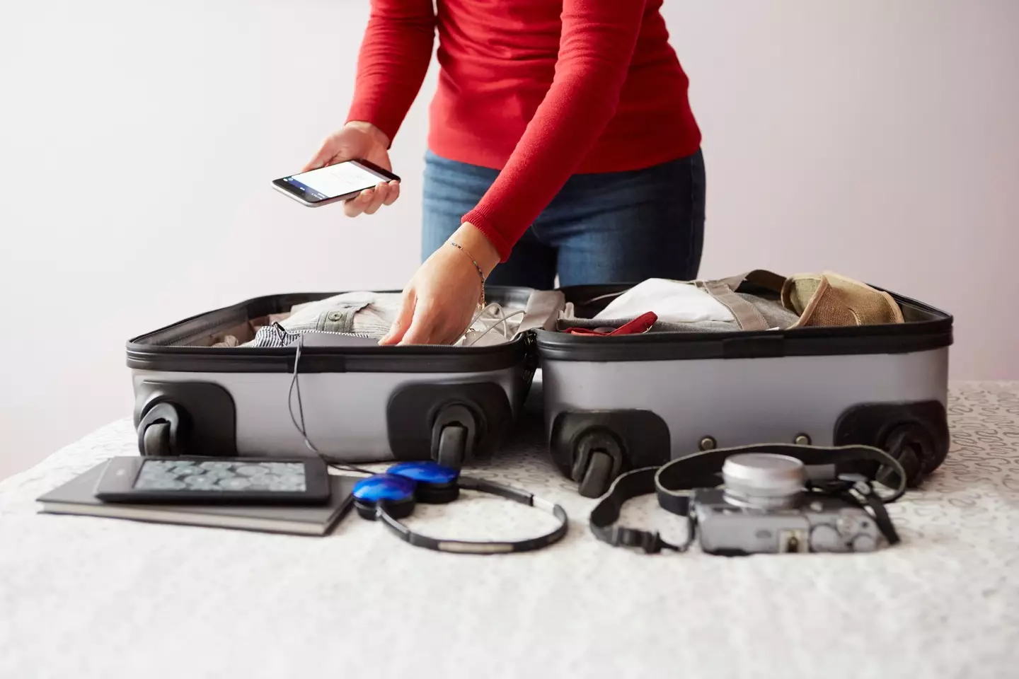 A woman has revealed the ingenious items she packs to go on holiday.