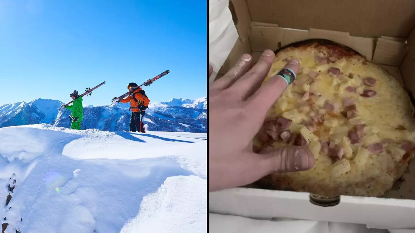Tourist who ordered two pizzas at popular ski resort left stunned after getting the bill