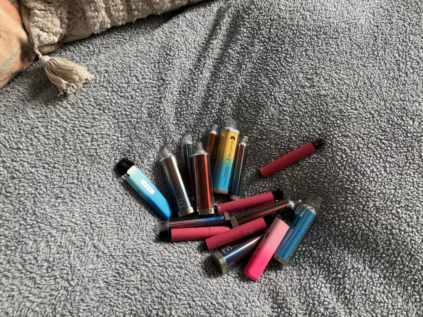 Just some of the vapes I was hooked on before I quit.