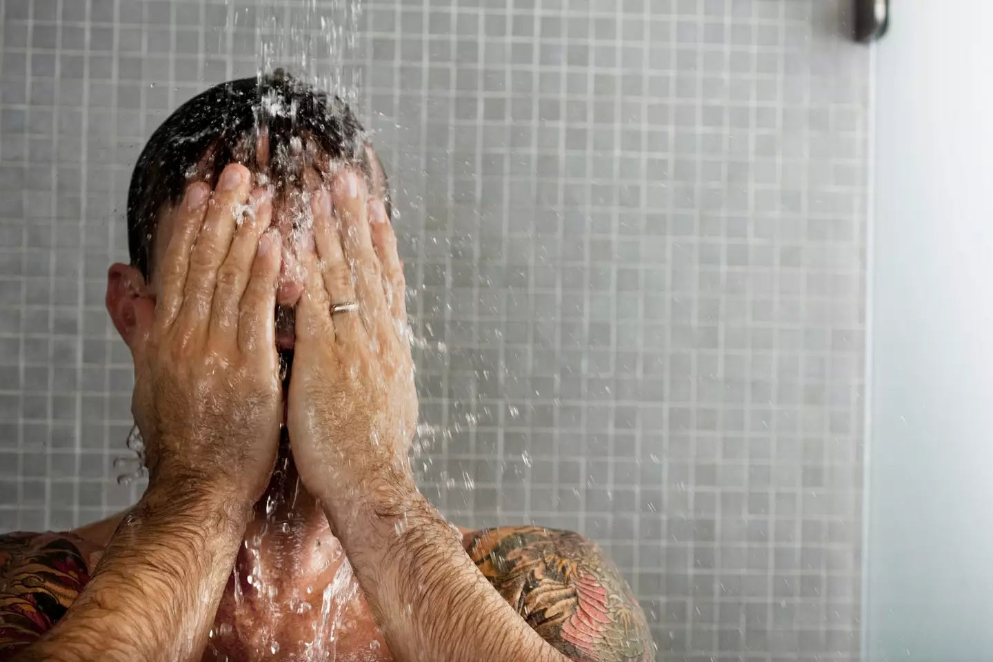 A nice morning shower may wake you up for the day.