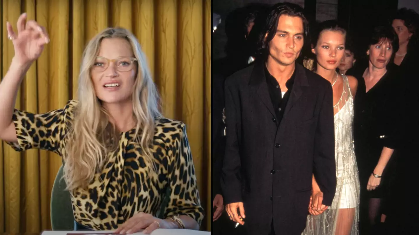 Kate Moss recalls the time when Johnny Depp hid a diamond necklace up his bum