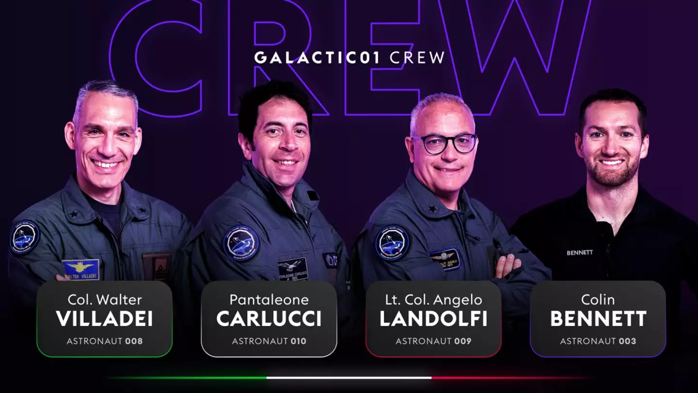 The four passengers on board the first commercial space flight will be conducting research in a microgravity environment.