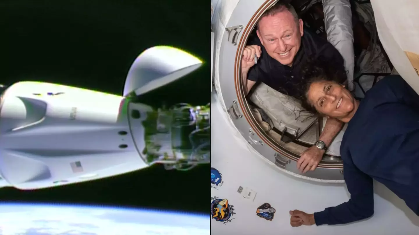 SpaceX arrives at International Space Station to rescue stranded astronauts but they still won't touch land until 2025