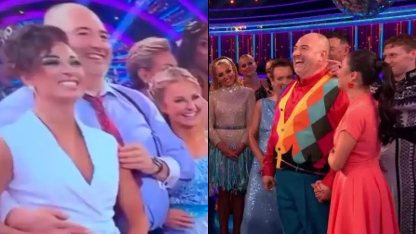 Katya Jones and Wynne Evans share ‘awkward’ reunion over ‘silly joke’ after viral ‘hand incident’ on Strictly