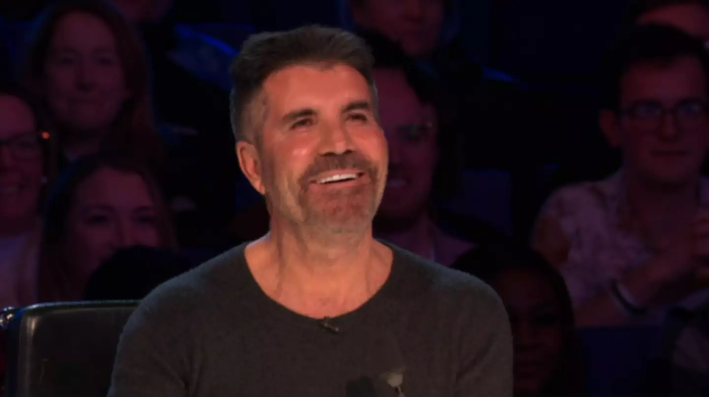 Simon Cowell joked about his bike accident.