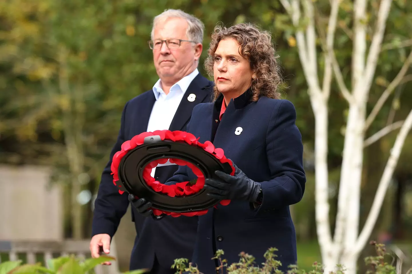 Hannah Ingram-Moore and her husband Colin.