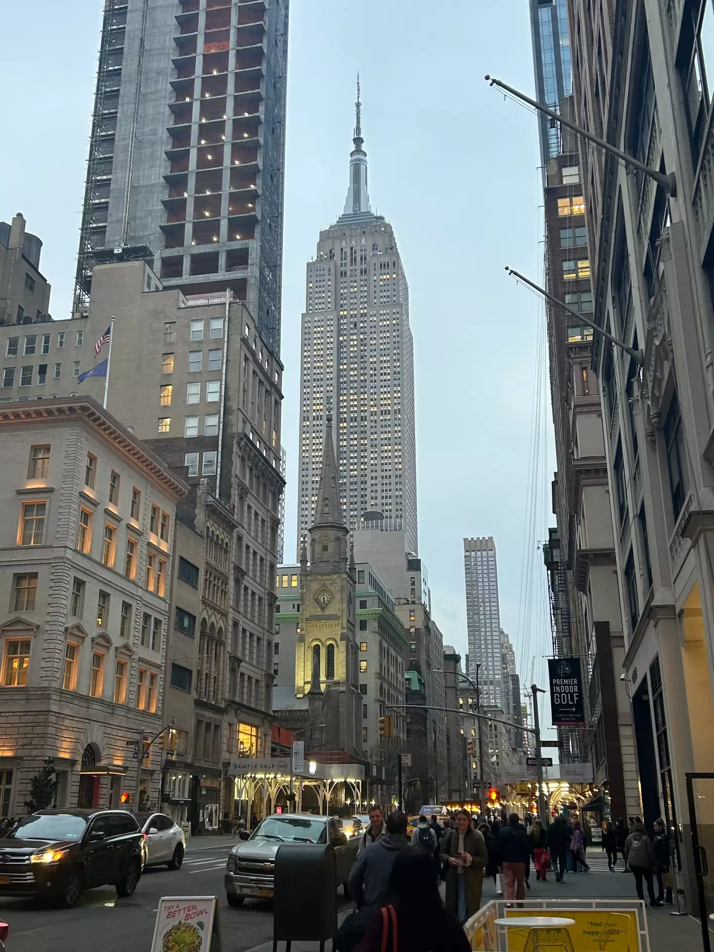 Megan and her friend bagged a trip to the Big Apple. (Megan Smith)