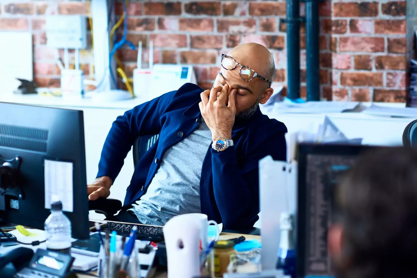 It can be hard to tell when someone is in functional freeze mode as they usually appear okay from the outside (Getty Stock Image)