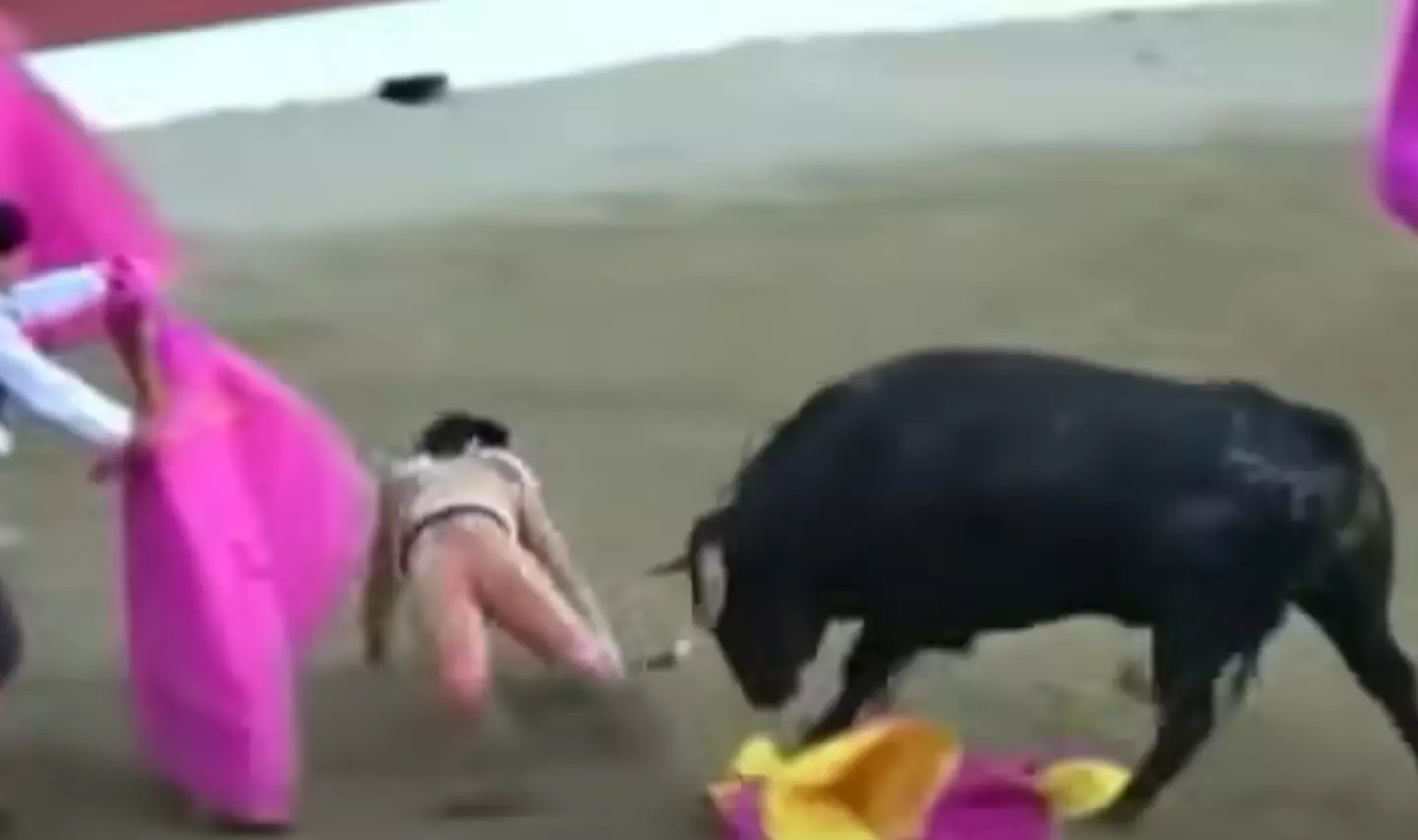 The grim footage leaves little to the imagination (YouTube/Castilla-La Mancha Media)