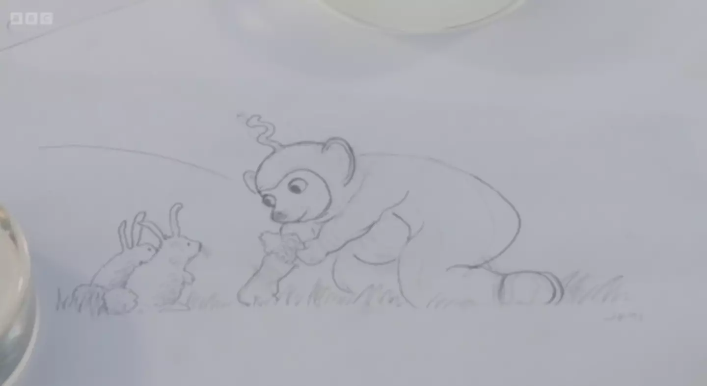 Lucy was stunned to learn just how much the sketches could be worth.