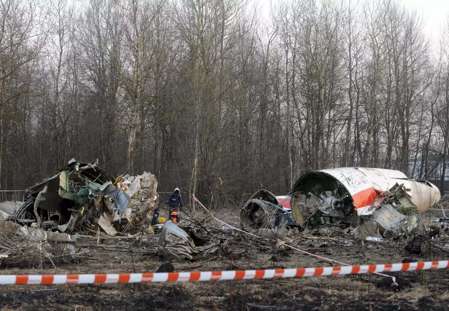All those onboard the Tupolev aircraft perished in the aviation tragedy (NATALIA KOLESNIKOVA/AFP via Getty Images)