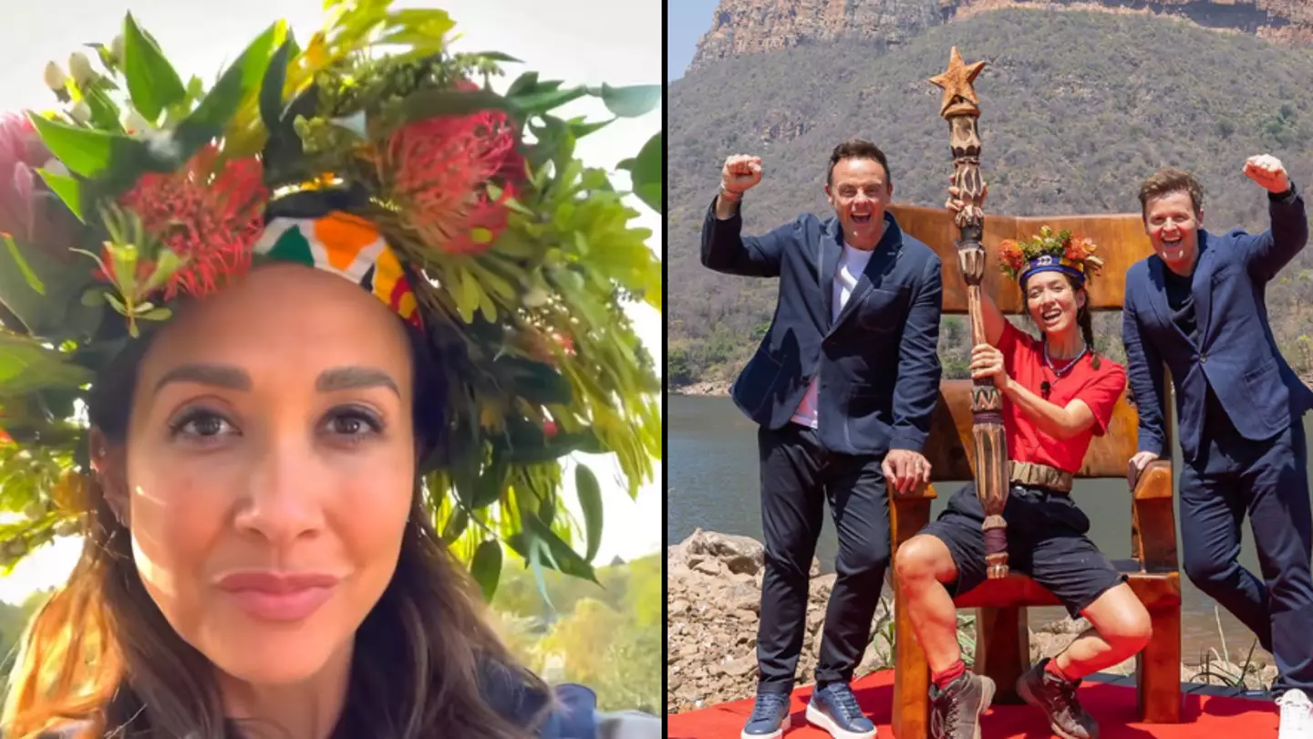 Myleene Klass praised by fans as she makes I'm A Celeb history