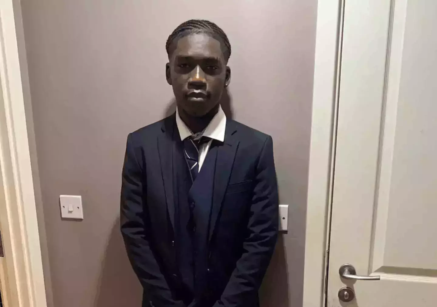 Marcus Fakana has urged Dubai's ruler to 'let him go home' (Family Handout)